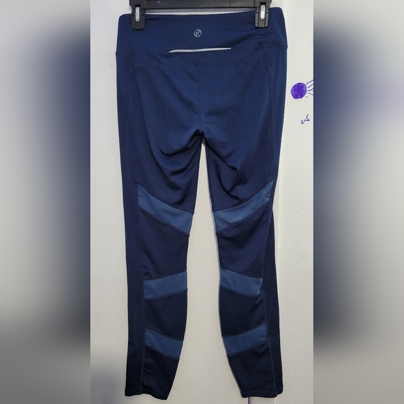 Velvet Rose Leggings Mesh Cut Out Size Large - Picture 2 of 5